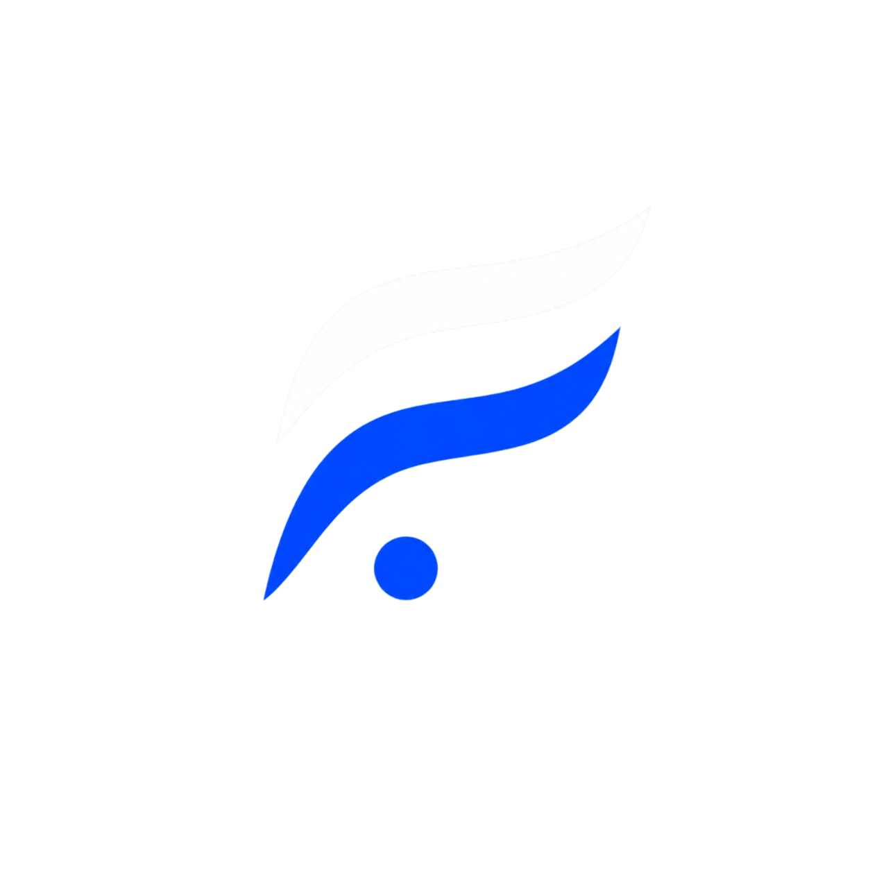 Foguete azul representando crescimento